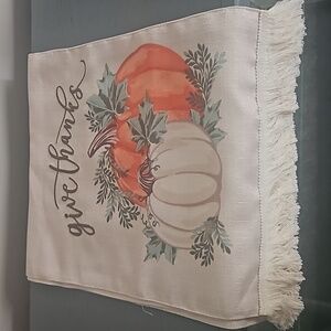 33x13in Pumpkin Table Runner